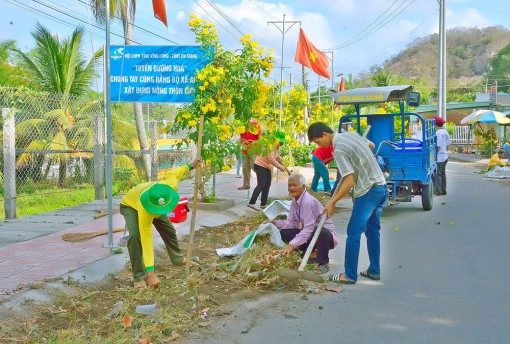 Xã An Phú nỗ lực “về đích” nông thôn mới