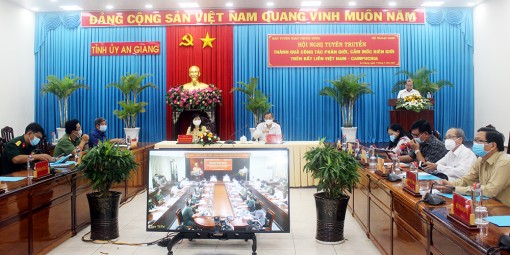 Công tác phân giới, cắm mốc biên giới trên đất liền giữa 2 nước Việt Nam – Campuchia đạt khoảng 84% khối lượng công việc