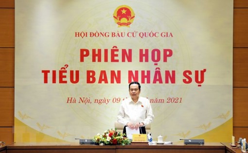 Phiên họp thứ 4 Tiểu ban Nhân sự, Hội đồng Bầu cử Quốc gia