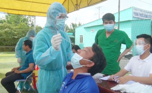 Xét nghiệm SARS-CoV-2 cho 500 công nhân Antraco
