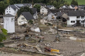 Ít nhất 59 người bị thiệt mạng do mưa lũ ở Đức