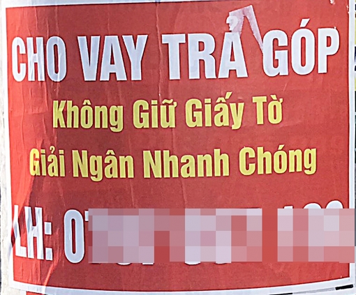 Cẩn trọng với “tín dụng đen”