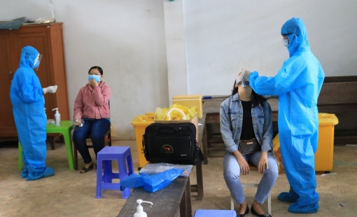 TP. Long Xuyên xét nghiệm sàng lọc SARS-CoV-2 trong cộng đồng đối với nhóm đối tượng, địa điểm có nguy cơ cao