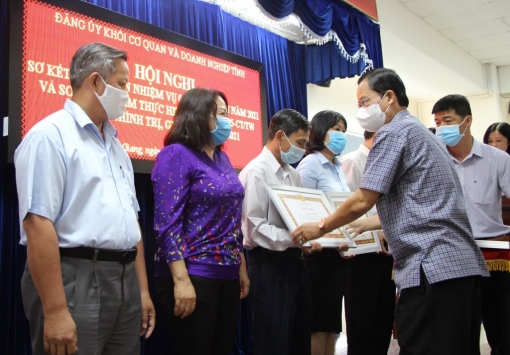 Đảng ủy Khối Cơ quan và Doanh nghiệp tỉnh An Giang: Hoàn thành nhiệm vụ chính trị trong điều kiện khó khăn