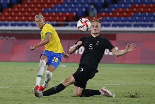 Olympic Tokyo: Richarlison tỏa sáng, Brazil nhấn chìm Đức