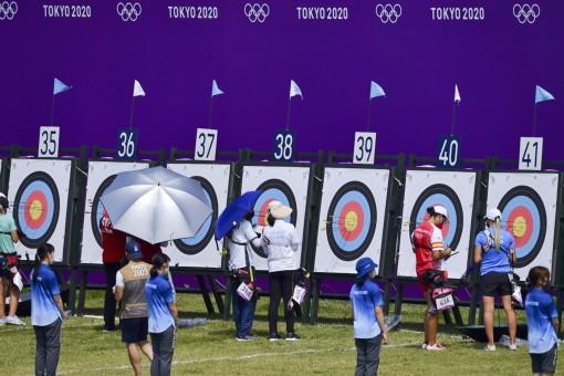 Vòng loại bắn cung Olympic: Ánh Nguyệt xếp thứ 49/64