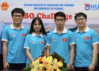 Cả 4 thí sinh Việt Nam thi Olympic quốc tế môn Sinh học giành huy chương