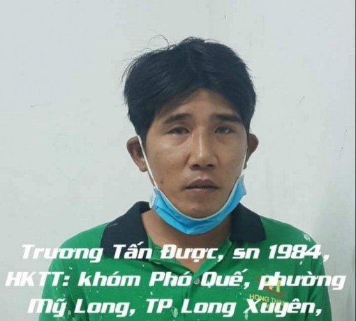 Đã bắt giữ đối tượng trốn khỏi khu cách ly ở TP. Long Xuyên