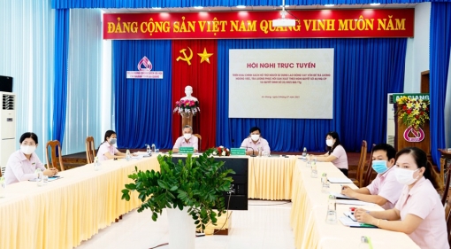 Chi nhánh Ngân hàng Chính sách xã hội tỉnh An Giang triển khai chính sách cho vay sử dụng lao động để trả lương ngừng việc, trả lương phục hồi sản xuất do bị ảnh hưởng dịch bệnh COVID-19