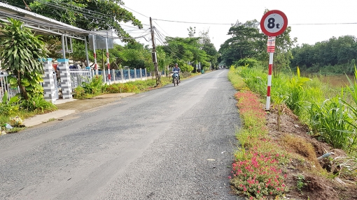 UBND tỉnh An Giang thống nhất cấp vốn dự án nâng cấp, mở rộng tuyến đường vòng 3 xã cù lao Giêng