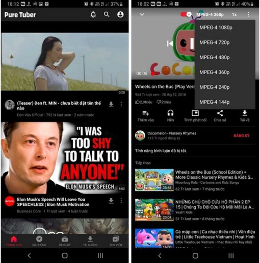 Những ứng dụng xem Youtube trên smartphone mà không bị quảng cáo làm phiền