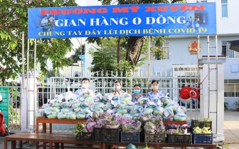 Phường Mỹ Xuyên duy trì “Gian hàng 0 đồng”