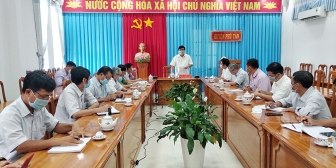 Phú Tân tăng cường giải pháp phòng, chống dịch COVID-19 trong thời gian kéo dài giãn cách xã hội