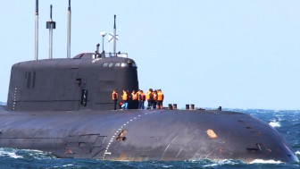 Tàu ngầm hạt nhân Nga gặp sự cố, trôi dạt trên vùng biển Đan Mạch