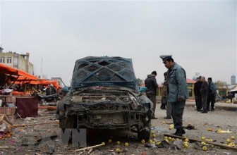 Đánh bom ở Afghanistan khiến ít nhất 13 người thương vong
