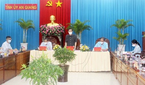 Tỉnh ủy An Giang chỉ đạo thực hiện nhiều giải pháp góp phần hạn chế tác động của dịch bệnh COVID-19