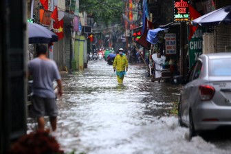 Thời tiết ngày 11-8: Bắc Bộ và Thanh Hóa mưa rào và dông, vùng núi có mưa rất to