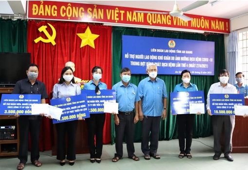 An Giang: Không bỏ sót đoàn viên, người lao động khó khăn trong đại dịch
