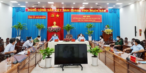 An Giang: 9 huyện, thành phố giãn cách xã hội theo Chỉ thị 16/CT-TTg, riêng TX. Tân Châu và huyện Phú Tân áp dụng Chỉ thị 15/CT-TTg đến ngày 25-8