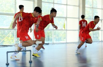 Tuyển futsal Việt Nam dự phòng cả kịch bản thi đấu thiếu người tại Futsal World Cup 2021