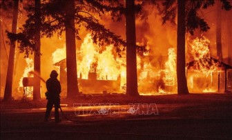 Cháy rừng lan gấp 3 sau 24 giờ, hàng nghìn người Mỹ phải sơ tán khẩn