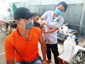 Thoại Sơn triển khai tiêm 3.365 liều vaccine phòng COVID-19 đợt 5