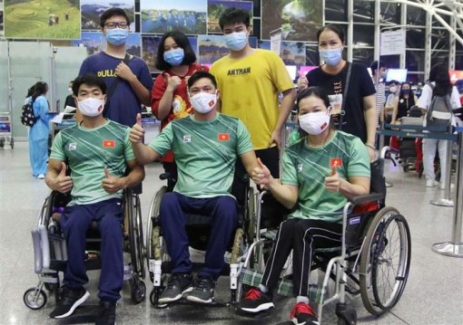 Đoàn thể thao Việt Nam lên đường dự Paralympic Tokyo 2020