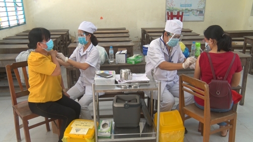 Tỷ lệ tiêm vaccine ngừa COVID-19 ở An Giang đạt cao
