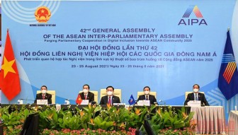 Chủ tịch Quốc hội Vương Đình Huệ dự lễ khai mạc và phiên họp toàn thể Đại hội đồng AIPA-42