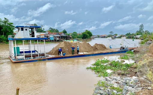 Giải pháp chống sạt lở ở An Giang