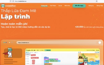 Nền tảng học lập trình miễn phí đầu tiên cho thiếu nhi Việt Nam
