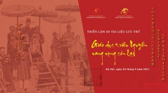 Triển lãm 3D về di sản giáo dục triều Nguyễn chào đón năm học mới