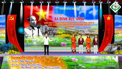 Biểu diễn Chương trình nghệ thuật “Ba Đình rực nắng”