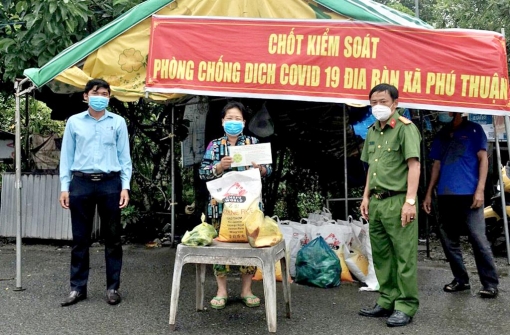 Công an huyện Thoại Sơn tăng cường thực hiện nhiệm vụ ở địa bàn giáp ranh