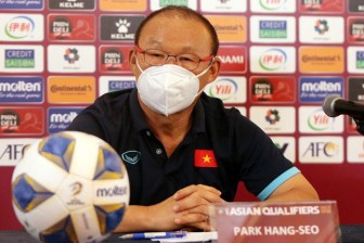 HLV Park Hang-seo: 'Đội tuyển Việt Nam sẽ nỗ lực trước Australia'
