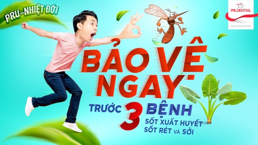 Prudential ra mắt sản phẩm bảo hiểm trực tuyến "Pru-Nhiệt đới" bảo vệ trước 3 bệnh nhiệt đới phổ biến