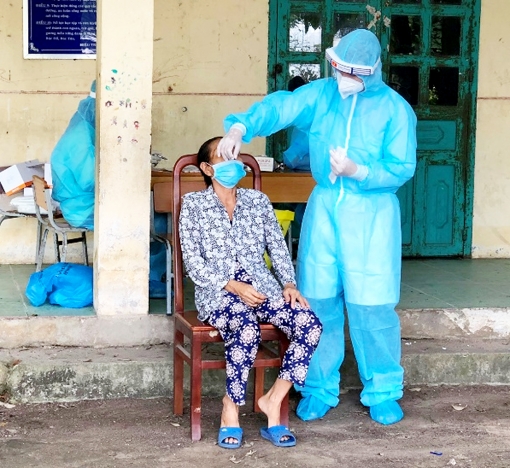 Huyện biên giới Tịnh Biên tập trung chống dịch