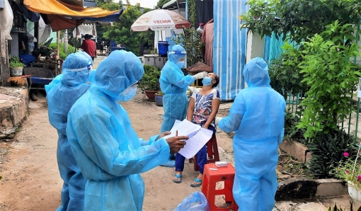 TP. Châu Đốc xét nghiệm sàng lọc COVID-19 cho gần 106.000 người dân