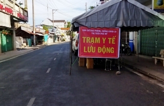 Phú Tân tăng cường biện pháp cách ly theo Chỉ thị 16-CT-TTg của Thủ tướng Chính phủ đối với thị trấn Phú Mỹ và xã Phú Lâm