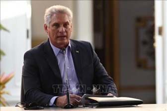 Chủ tịch Miguel Diáz-Canel: Cuba không lẻ loi nhờ tình đoàn kết của Việt Nam