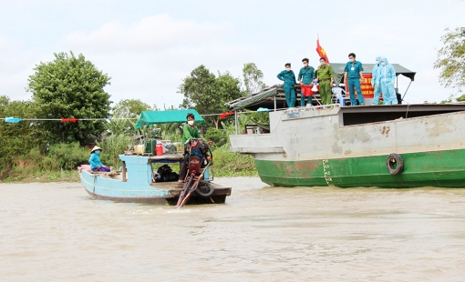 Ngăn chặn dịch bệnh lây nhiễm ở huyện Chợ Mới