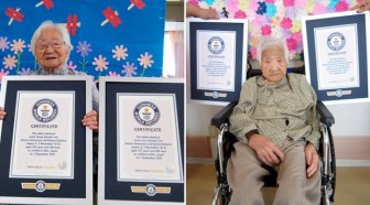 Sách Kỷ lục Guinness ghi danh cặp song sinh cao tuổi nhất thế giới
