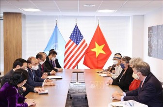 Chủ tịch nước Nguyễn Xuân Phúc tiếp đại diện bạn bè Hoa Kỳ