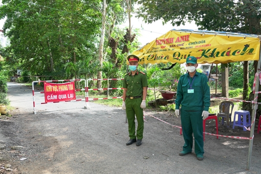 Châu Thành áp dụng biện pháp giãn cách xã hội theo Chỉ thị 15/CT-TTg trên địa bàn xã Vĩnh An và ấp Cần Thuận