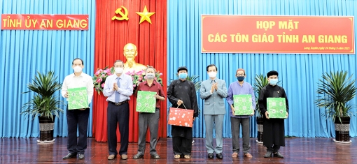 An Giang: Các tôn giáo đoàn kết, chung sức, đồng lòng đẩy lùi COVID-19