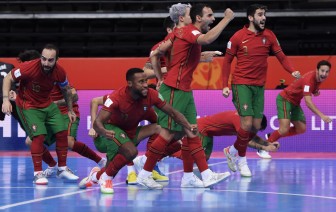 Bồ Đào Nha giành vé vào chung kết Futsal World Cup 2021