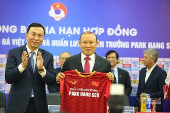 VFF đàm phán gia hạn hợp đồng HLV Park Hang Seo
