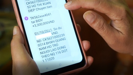 Hơn 3.500 người đã nhận tiền hỗ trợ từ gói 38.000 tỉ đồng