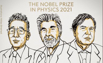 Ba nhà khoa học Mỹ, Đức, Italy giành Giải Nobel Vật lý năm 2021