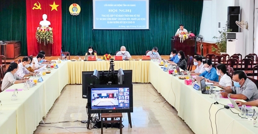 Liên đoàn Lao động  An Giang sẽ tặng 20.000 “Túi an sinh công đoàn” cho đoàn viên, lao động ảnh hưởng do dịch COVID-19